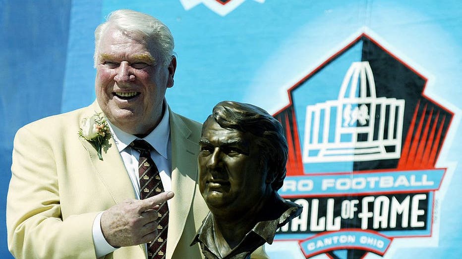 John Madden, former coach of the Oakland Raiders for 10 seas