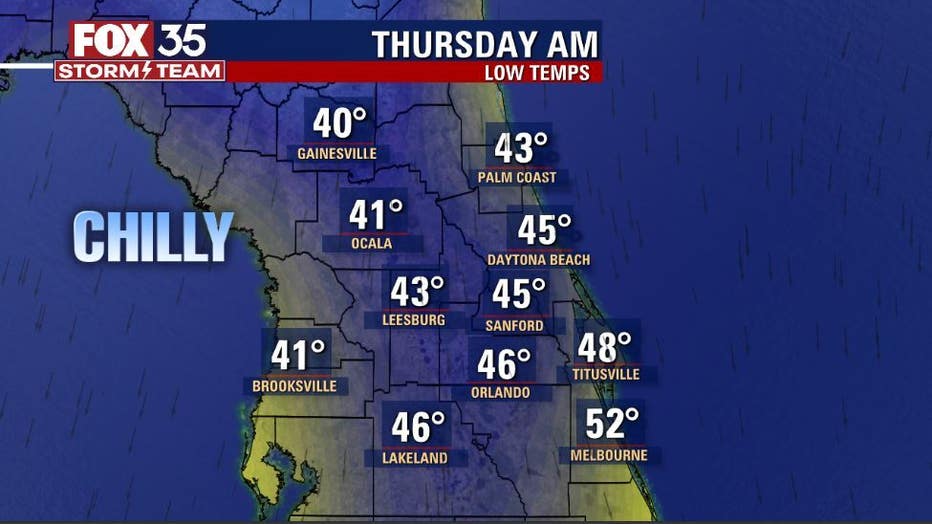 Pre-Christmas Chill To Drop Temperatures Into The 40s In Central ...