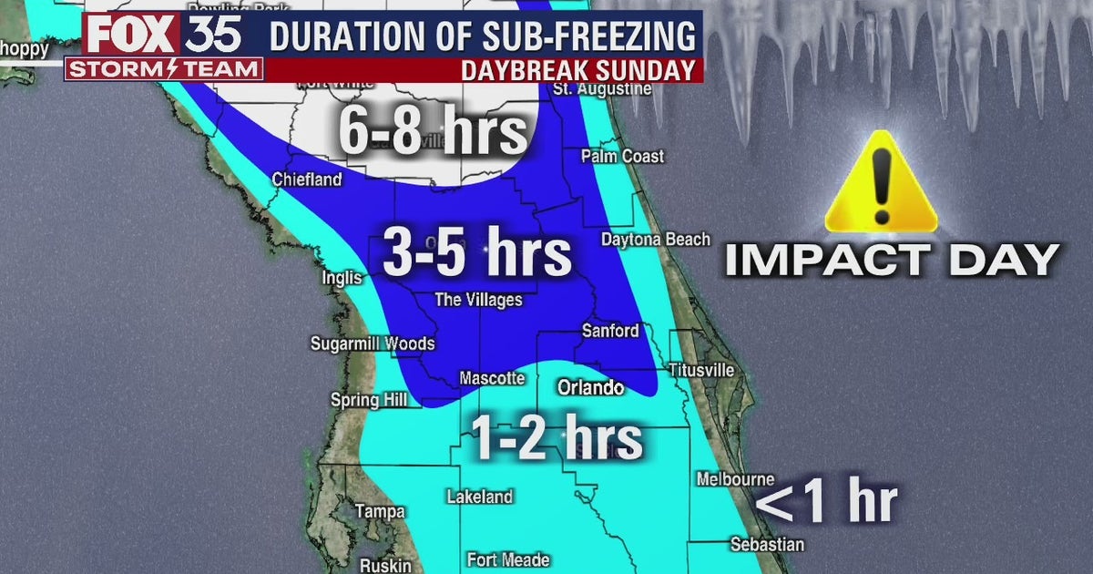 Get ready! Central Florida temperatures to plunge | FOX 35 Orlando