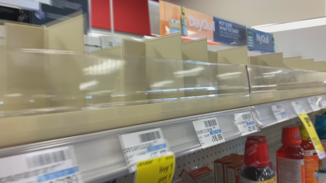 Cold medicine shortage: COVID surge, flu season leading to empty shelves - Vimarsana News