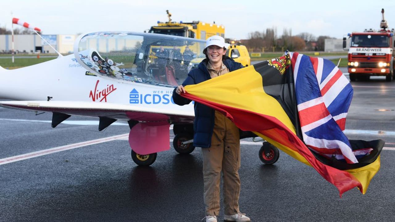 19-year-old pilot Zara Rutherford sets world record as youngest woman to fly solo around the world - Vimarsana News