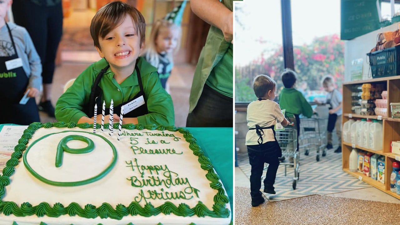 'Where turning 5 is a pleasure': Lakeland boy celebrates birthday with Publix-themed party - Vimarsana News