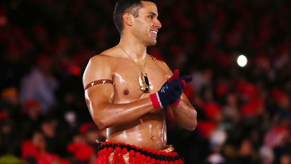Tonga's Olympics flag bearer Pita Taufatofua says father is missing following volcanic eruption