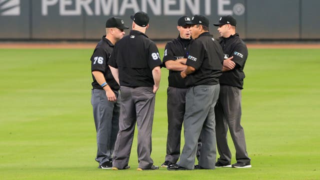 Robot umpires at home plate moving up to Triple-A for 2022