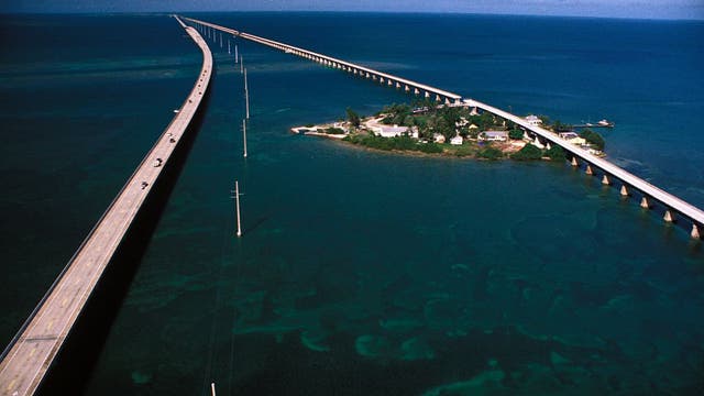 Old Florida Keys bridge reopens to pedestrians, bicyclists
