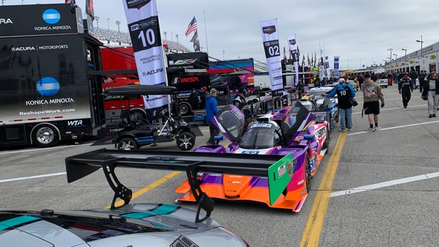 'Roar Before the 24' qualifying race at Daytona International Speedway