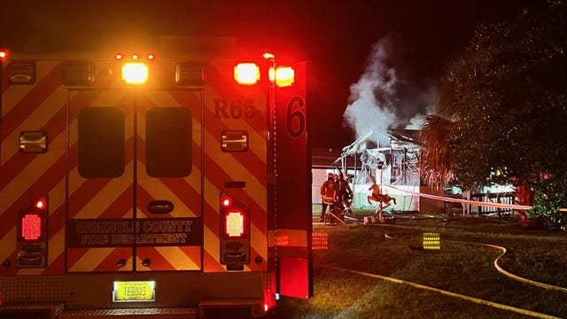 Dog dies in Seminole County house fire, officials say