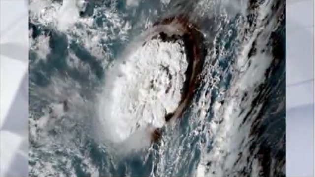 Volcano erupts in Pacific, triggers tsunami advisory for Bay Area