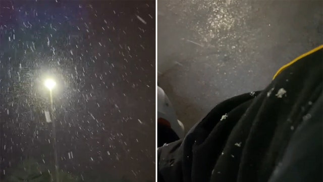 WATCH: Snow falls in Florida following first winter storm of 2022