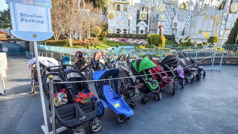 Disney park outlet strollers