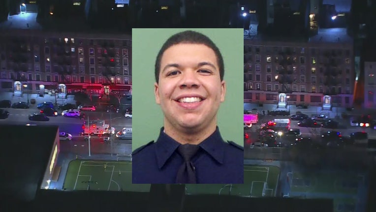 The NYPD officer killed on Friday evening was Jason Rivera.