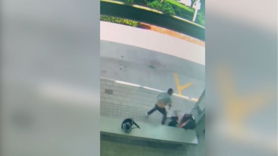 A Florida man is being charged with attempted felony murder after allegedly strangling a woman at a bus stop.