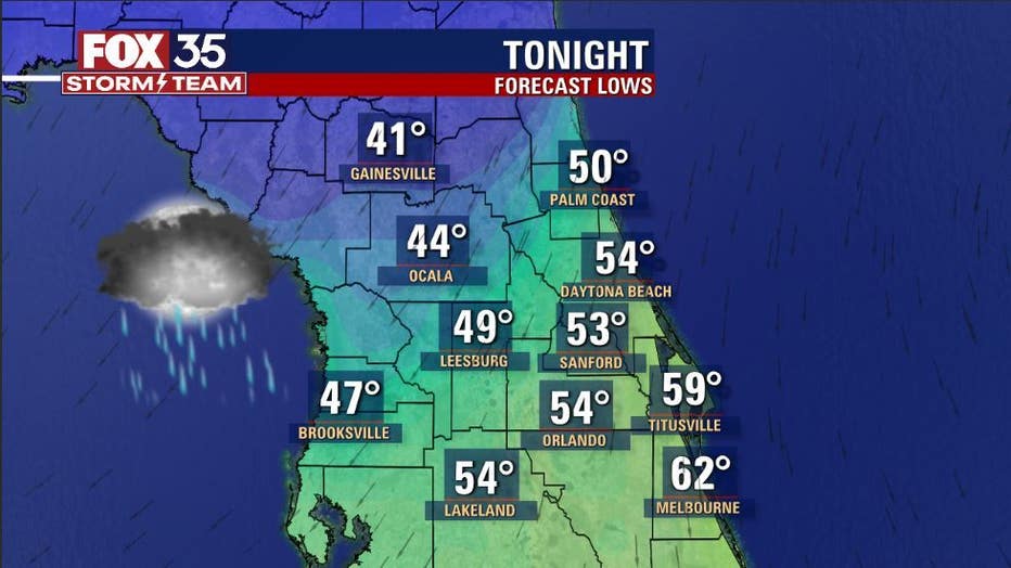 Cold Front To Bring Weekend Showers To Central Florida | FOX 35 Orlando