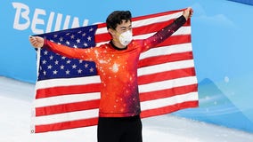Nathan Chen wins Olympic gold in men's figure skating, 1st American since 2010