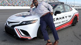 WWE star Big E puts power in the pace car at Daytona 500