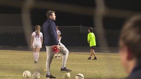Coach balancing soccer and medical school leads Lake Nona to district title