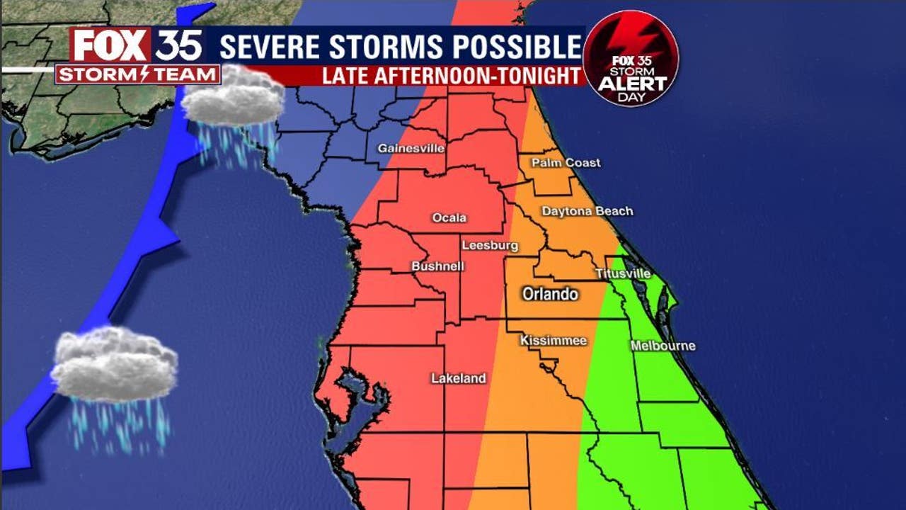 TIMELINE: When Storms Could Impact Your Central Florida Neighborhood ...