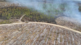 Florida Panhandle wildfire containment improving with more rainfall