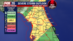 FOX 35 Storm Alert Day: Heavy rains and wind expected to be followed by cold front Saturday