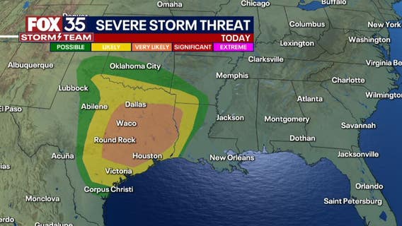 How storms in Texas could bring storms to Orlando, Central Florida
