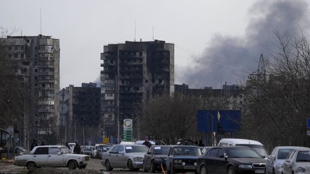 Russia-Ukraine war: Art school bombed in Mariupol housing hundreds of refugees