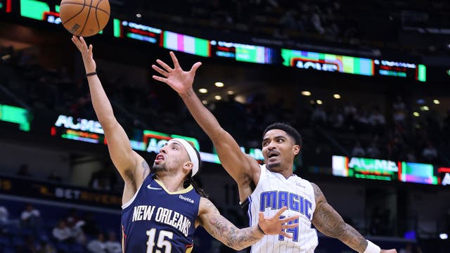 Cole, Harris lead Magic to 108-102 win over Pelicans