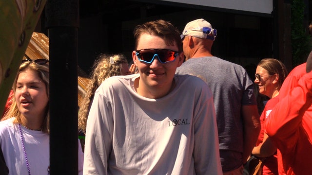 Flagler lifeguard injured in freak accident returns home