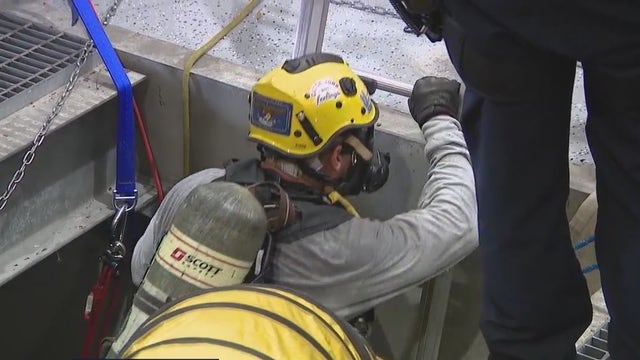 Orange County firefighters train for risky rescues