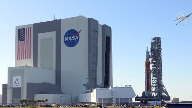 A wet dress rehearsal for a rocket? NASA prepares Artemis-1 for final test