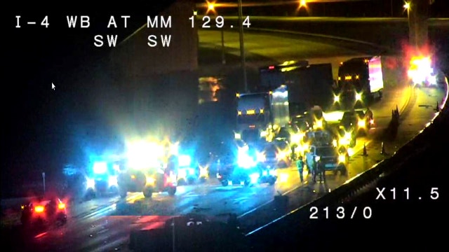 FHP: Passenger ejected in fatal crash that closed I-4 for hours