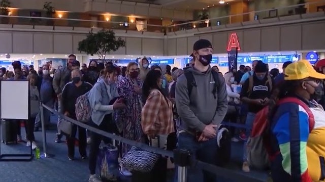 Spring breakers deal with delays, cancellations at Orlando airport