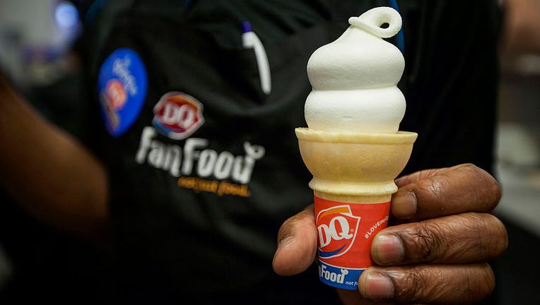 Dairy Queen ice cream cone