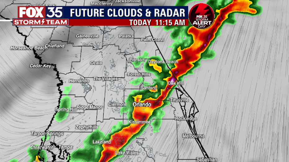 FOX 35 Storm Alert Day: Heavy Rains And Wind Expected To Be Followed By ...