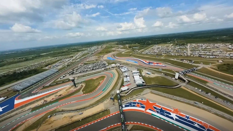 Circuit of Americas race track in Austin