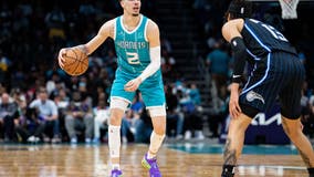 Ball leads Hornets past Magic after 3 players ejected