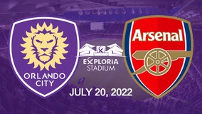 Orlando City battles English Premier League's Arsenal FC as part of FC Series