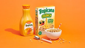 Tropicana Crunch: 1st-ever breakfast cereal made to pair with orange juice drops in May