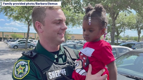 'Without him, me and my daughter might not be here': Mom thanks deputy who rescued family from fire