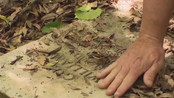 Abandoned African-American cemetery in Groveland getting facelift