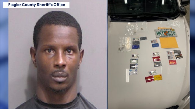 Deputies recover stolen truck, ID's, credit cards, and drugs during traffic stop in Palm Coast, man arrested