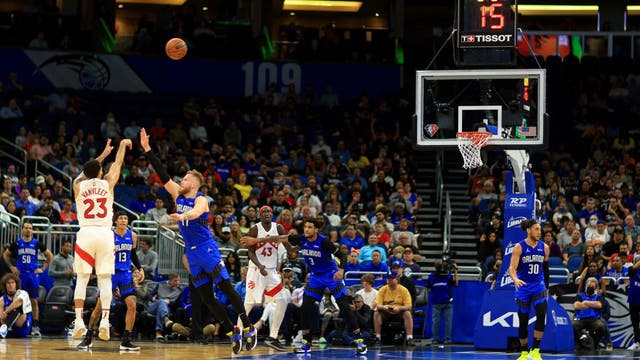 Raptors beat Magic 102-89 for fifth straight win