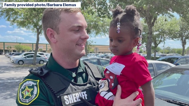 'Without him, me and my daughter might not be here': Mom thanks deputy who rescued family from fire