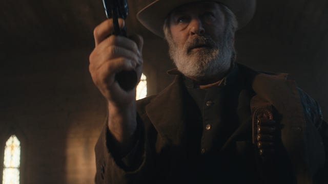 Video shows Alec Baldwin rehearsing with gun before fatal 'Rust' shooting