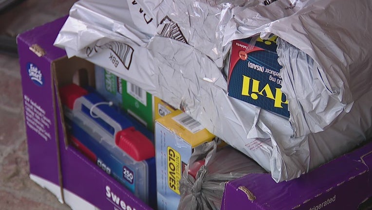 medical supplies to be shipped to Ukraine (Photo - FOX 26 Houston)