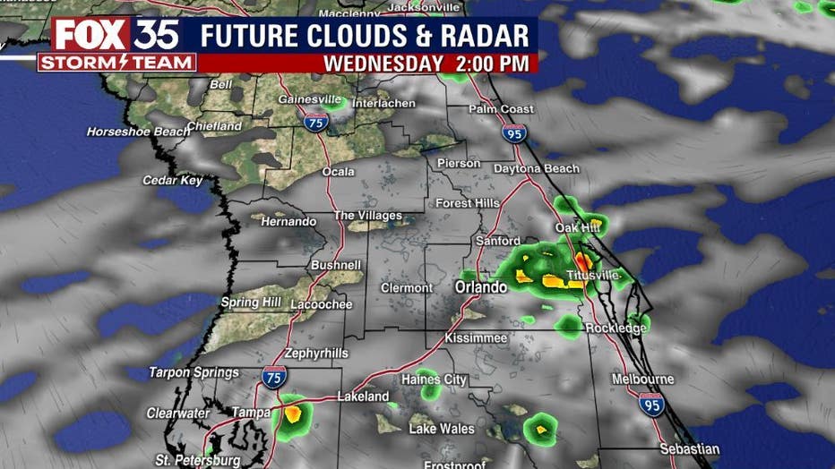 TIMELINE: Here's When Storms Will Roll Into Central Florida On ...