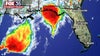 Tropical disturbance in Gulf moves over Florida