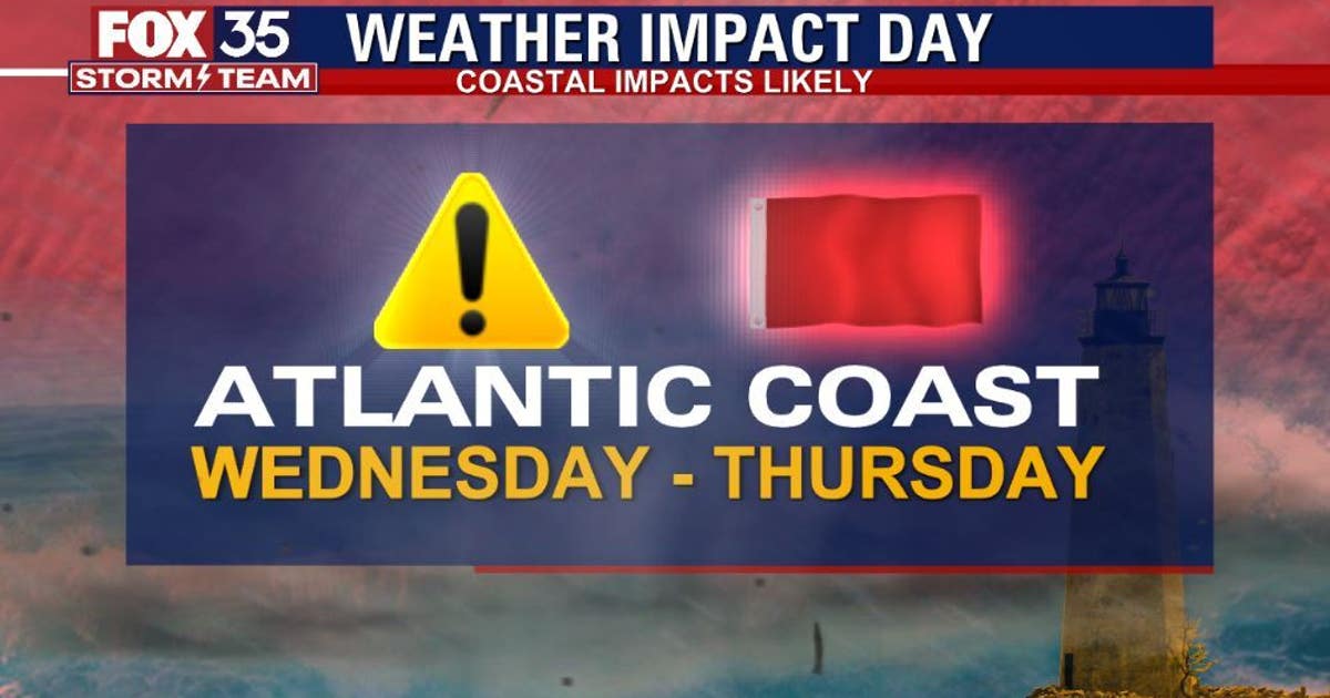 Risk of high surf, rip currents and coastal flooding at Florida beaches ...