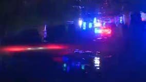 Car crashes into retention pond near downtown Orlando