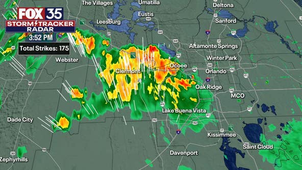 RADAR: Track the storms moving through Orlando, Central Florida