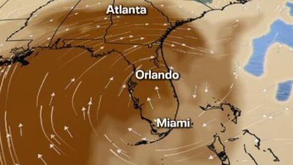 Saharan dust to impact Florida this weekend
